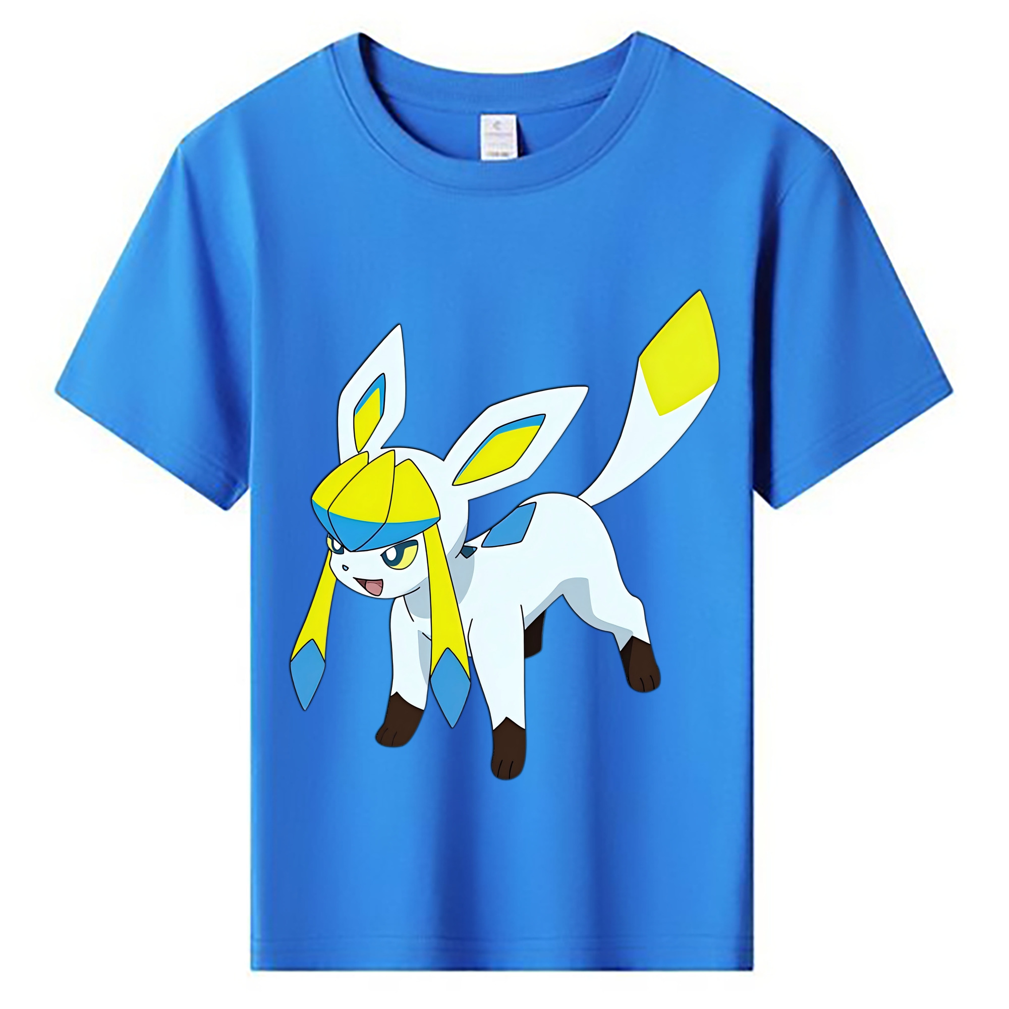 （画像用） Digimon デジタルモンスター/デジモン 綿100％キッズTシャツ（フロントプリント）